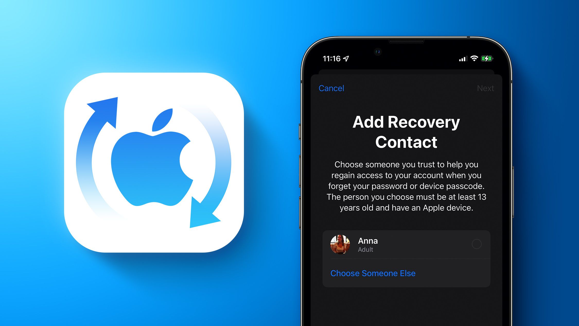 1746806429 Configurez un contact de recuperation pour votre compte Apple