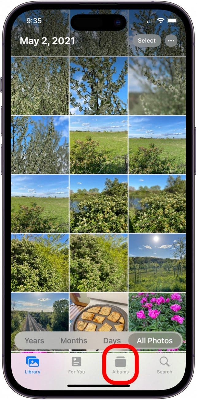 1747868453 504 Comment faire des dossiers pour des albums photo sur iPhone