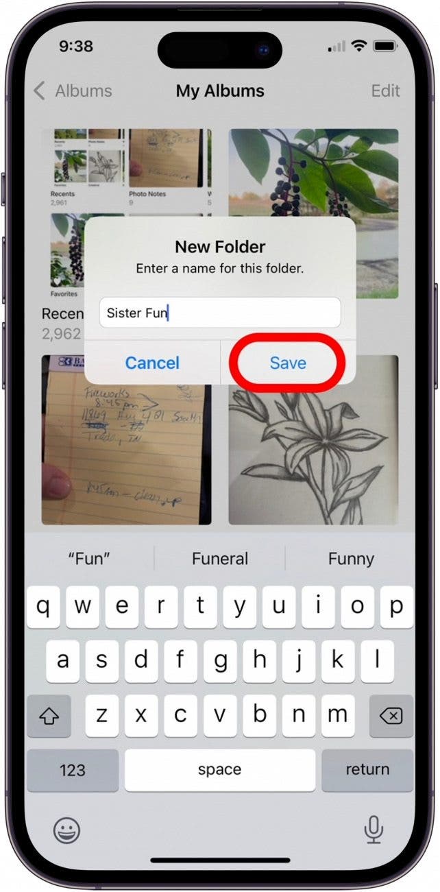 1747868454 458 Comment faire des dossiers pour des albums photo sur iPhone