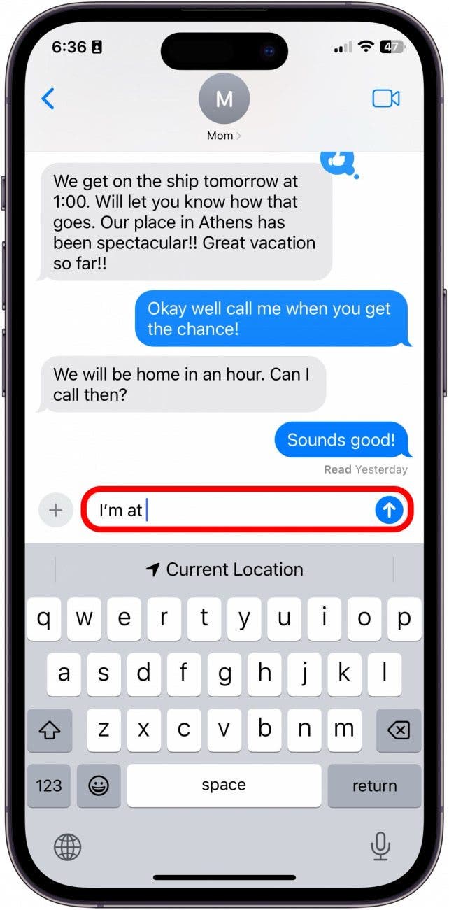 Comment envoyer un emplacement épinglé sur iPhone