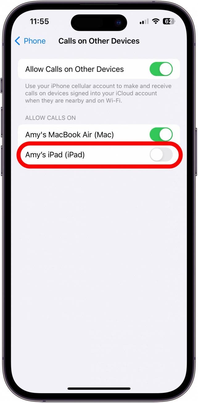 Comment unpync iPhone et iPad