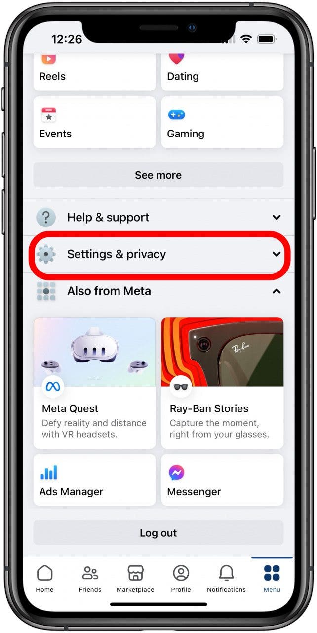 Comment modifier les paramètres de confidentialité sur les paramètres de TAP Facebook et la confidentialité Comment modifier les paramètres de confidentialité sur les paramètres de TAP Facebook et la confidentialité