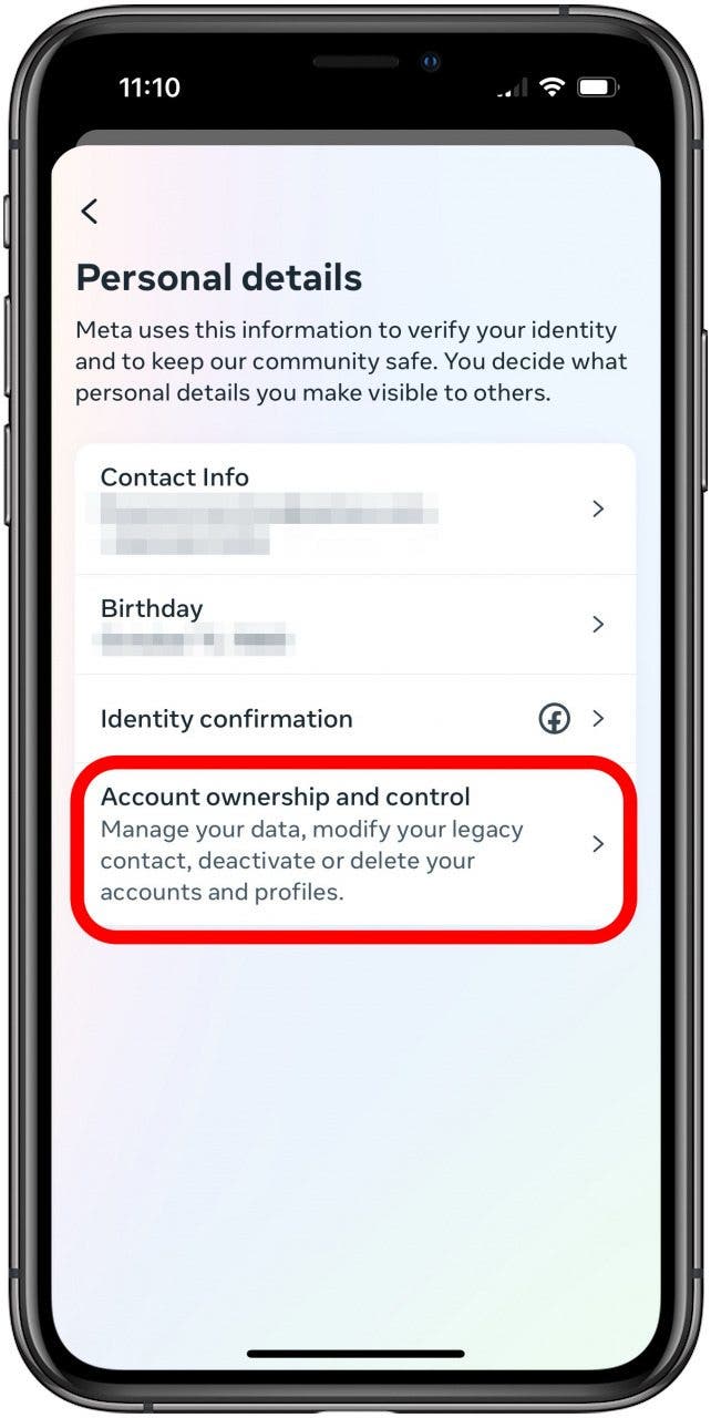 Comment supprimer Facebook sur iPhone Tap Account Propriété et contrôle Comment supprimer Facebook sur iPhone Tap Account Propriété et contrôle
