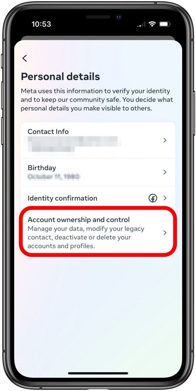 Comment supprimer Facebook sur la propriété et le contrôle du compte iPhone Tap Tap Comment supprimer Facebook sur la propriété et le contrôle du compte iPhone Tap Tap
