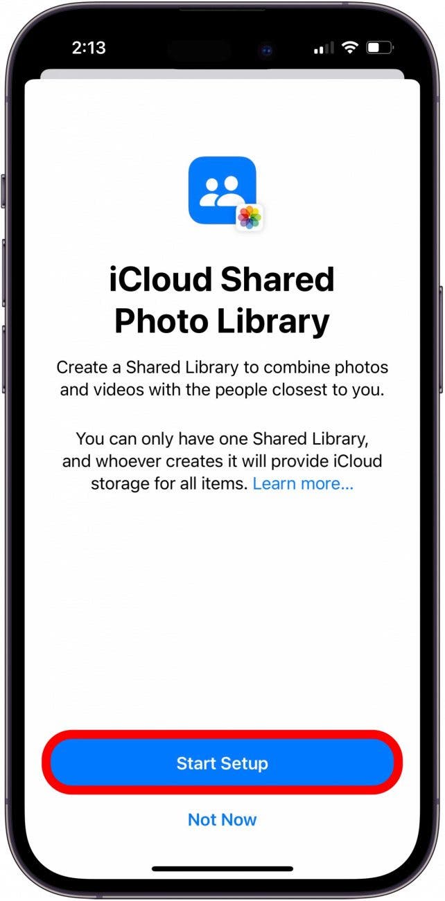 1750882345 407 Partagez facilement une bibliotheque photo iCloud avec dautres