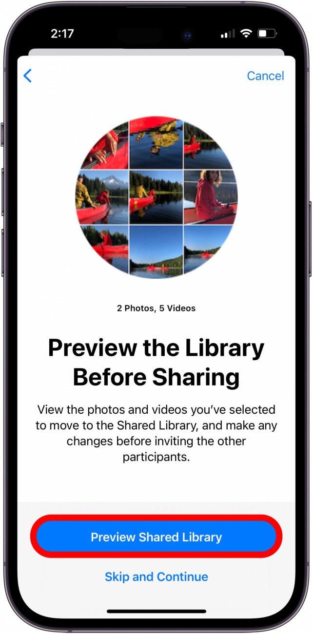 1750882347 169 Partagez facilement une bibliotheque photo iCloud avec dautres