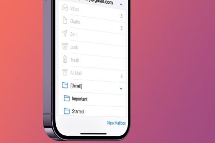 Comment creer des dossiers de messagerie sur iPhone et iPad