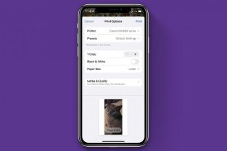 Comment imprimer des photos de liPhone