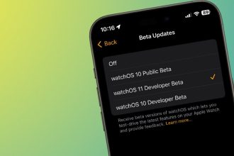 Comment obtenir Watchos 11 Beta sur Apple Watch