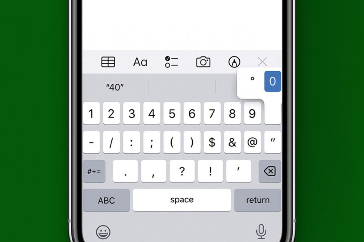 Comment taper le symbole de diplome sur iPhone et iPad