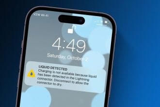 Liquide detecte dans le connecteur Lightning ou le port USB C