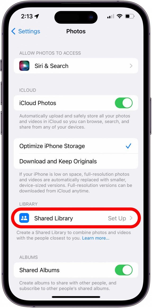 Partagez facilement une bibliotheque photo iCloud avec dautres