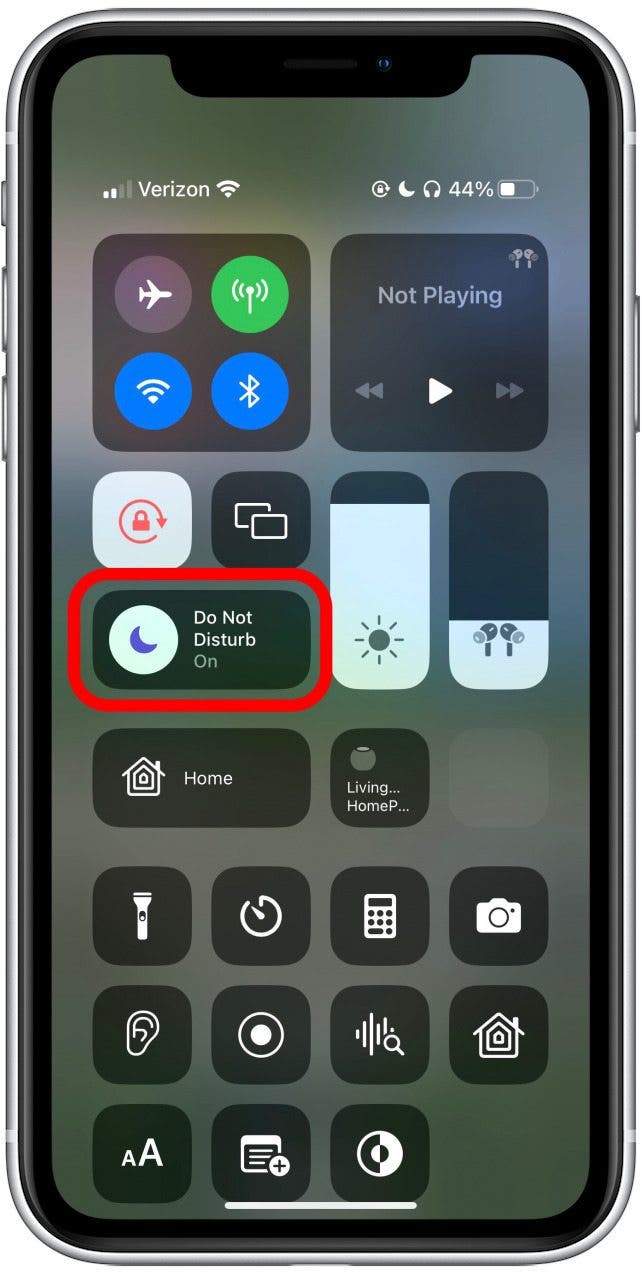 Ne dérange pas pourquoi mon iPhone ne sonne pas