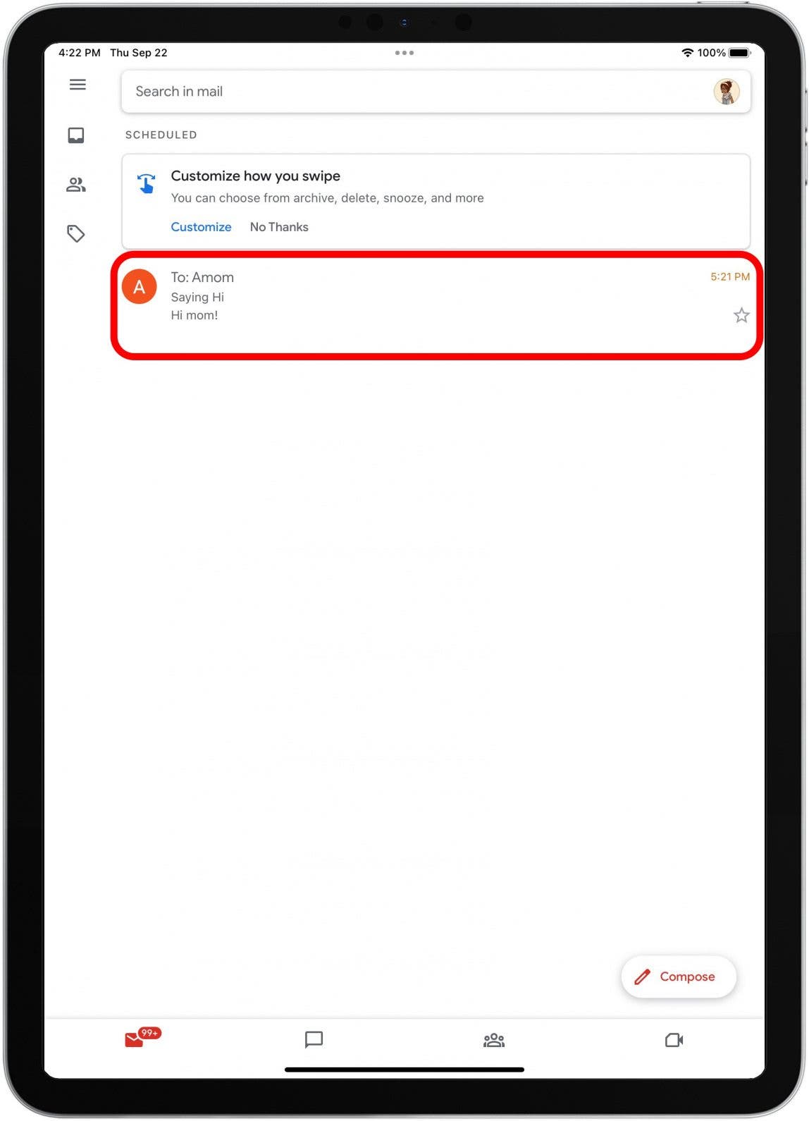 1752645662 718 Comment planifier un e mail dans Gmail sur iPhone et iPad