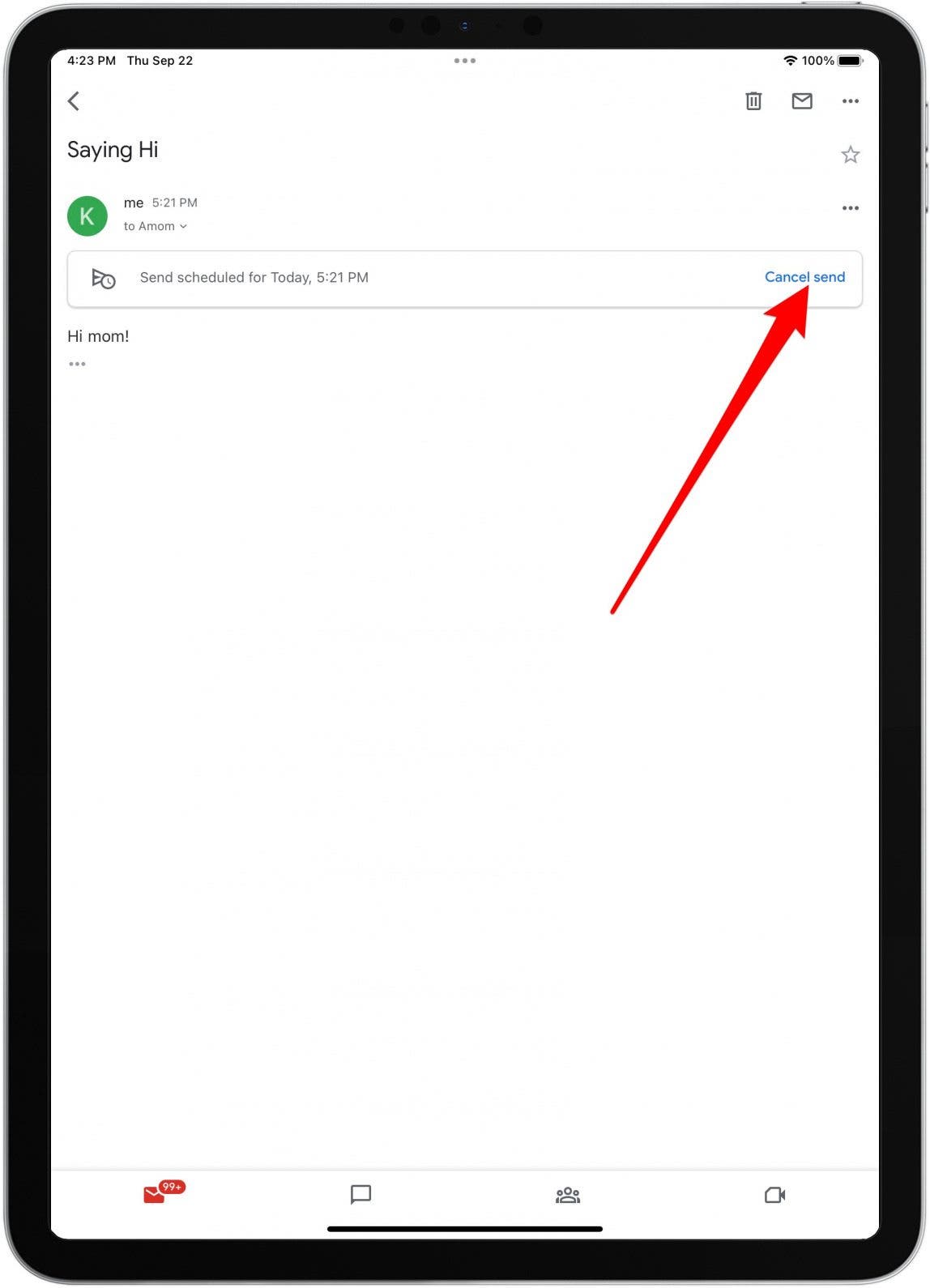 1752645662 810 Comment planifier un e mail dans Gmail sur iPhone et iPad