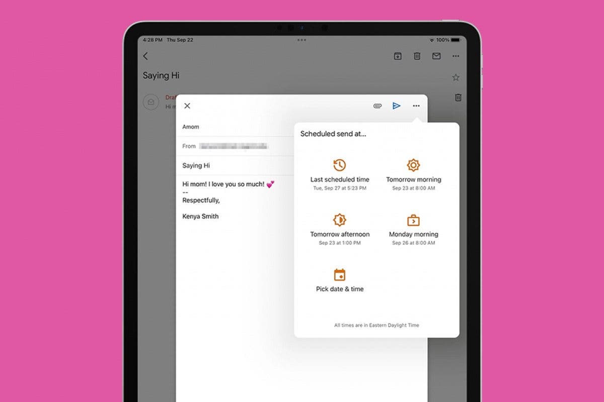 1752645665 Comment planifier un e mail dans Gmail sur iPhone et iPad