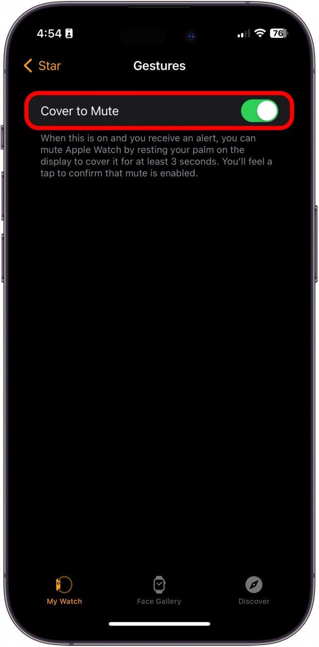 Comment muer Apple Watch