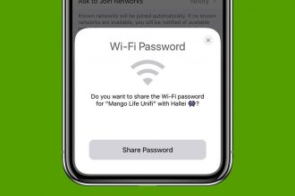 1753832907 Comment partager le mot de passe Wi Fi avec un seul