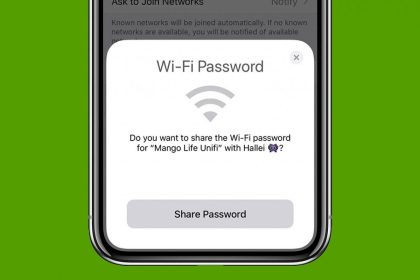 1753832907 Comment partager le mot de passe Wi Fi avec un seul