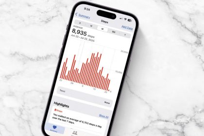 Comment suivre les etapes sur iPhone et iPad
