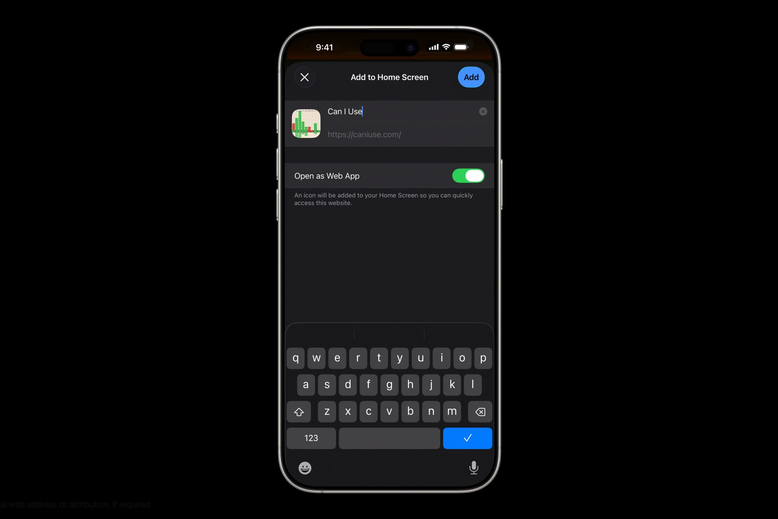 1754328262 iOS 26 Ajouter une application Web ou un signet a
