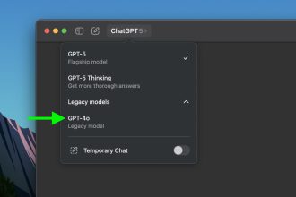 1754912209 Comment reactiver le modele GPT 4O dans le chatppt pour Mac