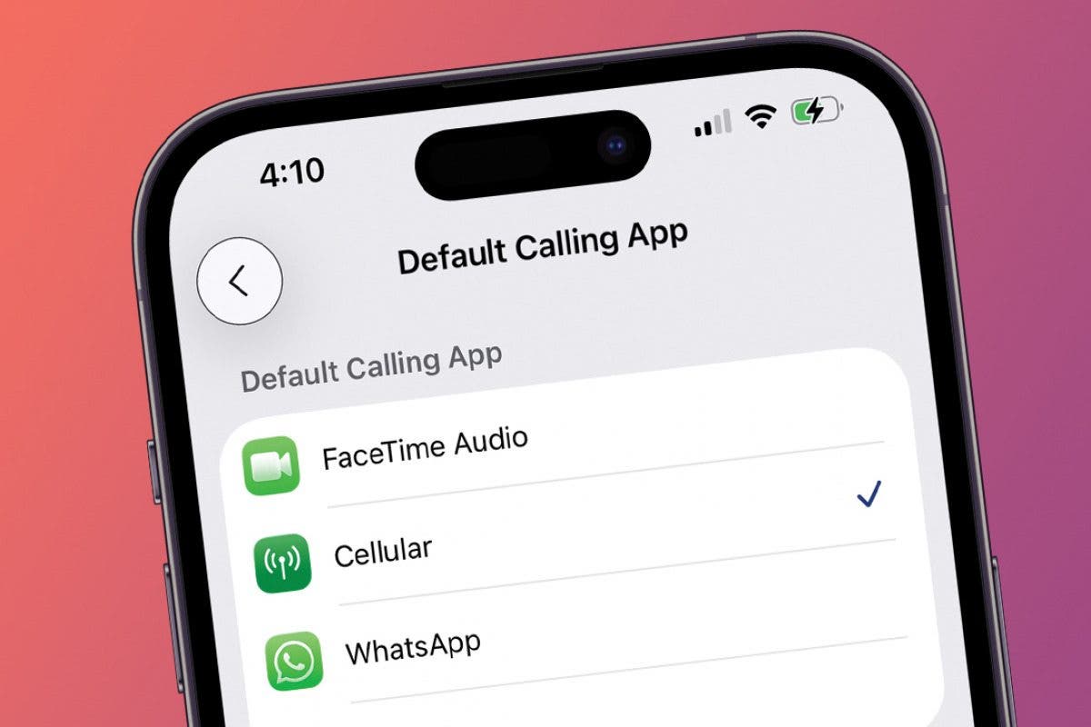 Comment arreter liPhone defaut sur FaceTime pour les appels telephoniques