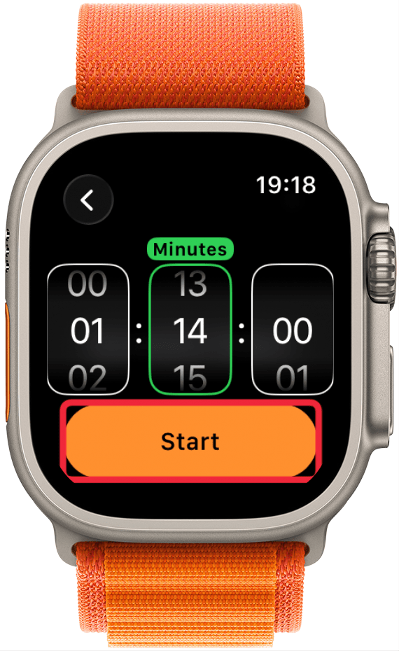 Appuyez sur Start.