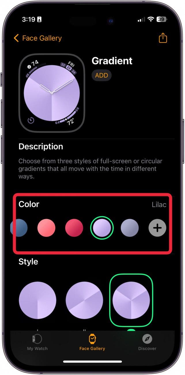 Comment changer le visage sur Apple Watch
