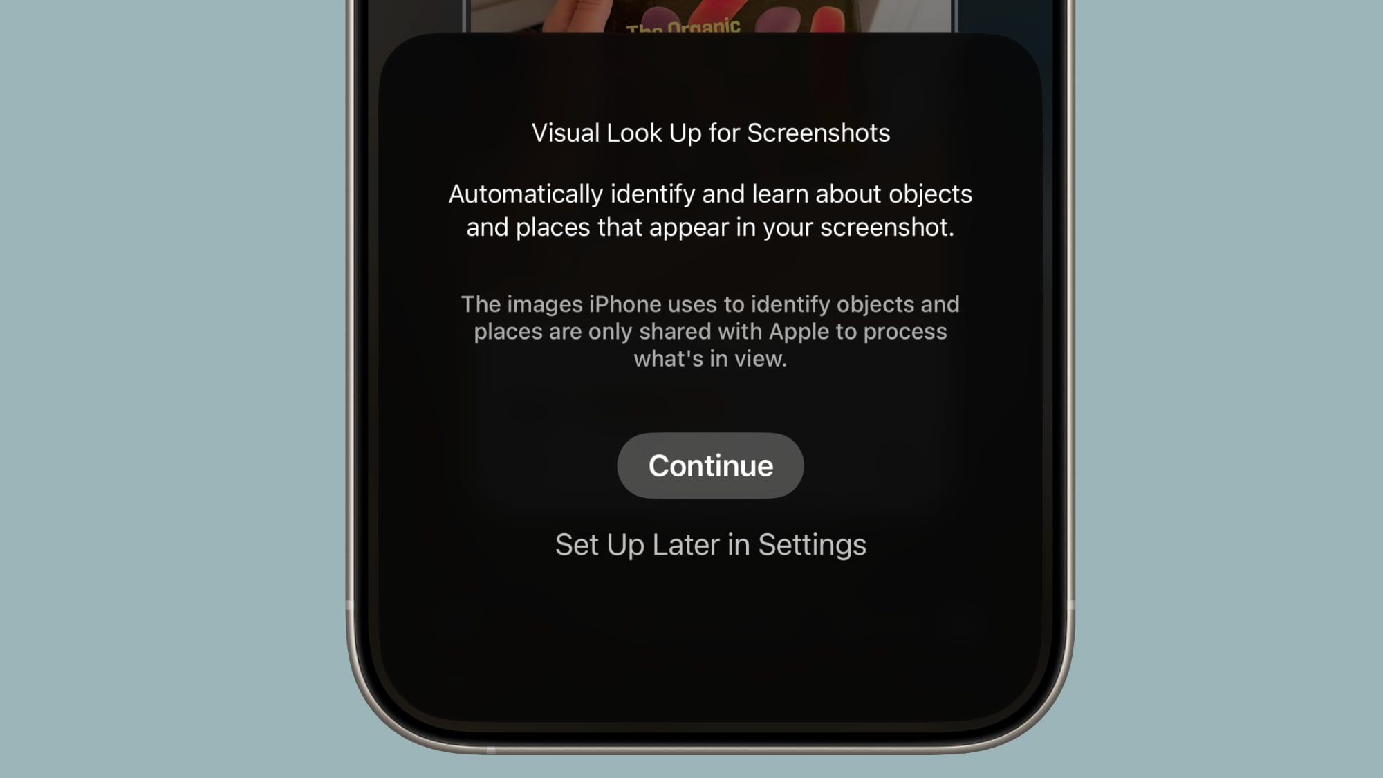 1758900966 iOS 26 Utilisez lintelligence visuelle avec le contenu de lecran