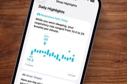 Comment Apple Watch suit la frequence respiratoire pendant le sommeil