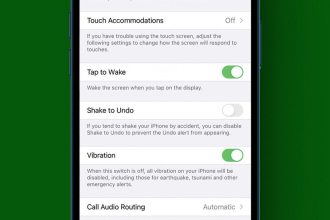 Comment desactiver Shake to Uno sur iPhone