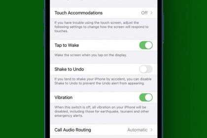 Comment desactiver Shake to Uno sur iPhone