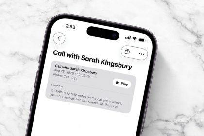 Comment enregistrer et transcrire un appel sur votre iPhone