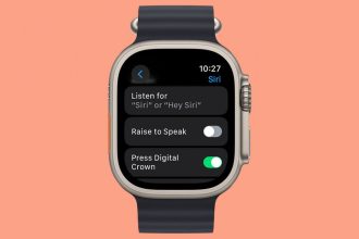 Comment utiliser Apple Watch Ruge pour parler pour Siri