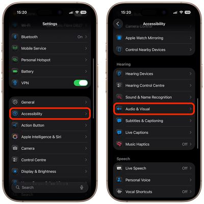 sons de fond iOS1