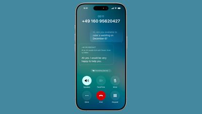 Traduction en direct du téléphone iOS 26