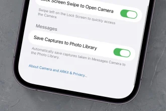 Comment enregistrer des photos capturees via lappareil photo des messages