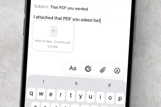 Comment envoyer un e mail sur iPhone avec des pieces jointes