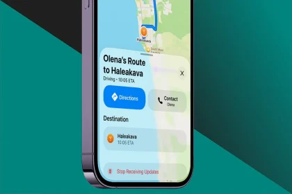 Comment partager lETA sur iPhone avec Apple Maps