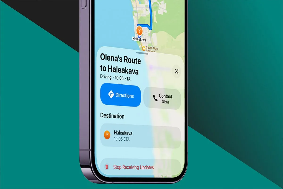 Comment partager lETA sur iPhone avec Apple Maps