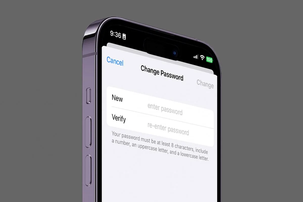 1771302630 Comment changer le mot de passe de votre identifiant Apple