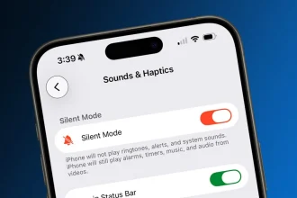 Comment activer et desactiver le mode silencieux sur iPhone