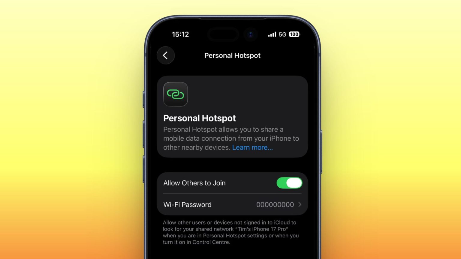 1776094227 Verifiez qui utilise les donnees de votre point dacces iPhone