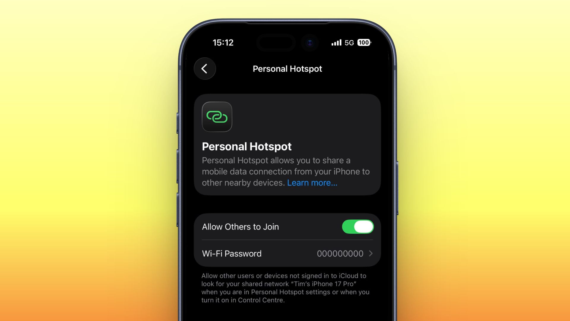 1776094227 Verifiez qui utilise les donnees de votre point dacces iPhone