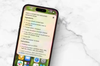 Comment obtenir des recettes generees par lIA sur iPhone et