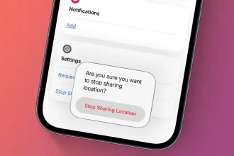 Comment arreter de partager la position sur iPhone