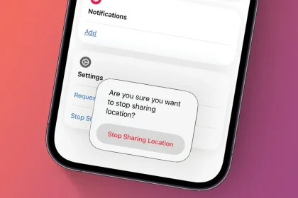 Comment arreter de partager la position sur iPhone