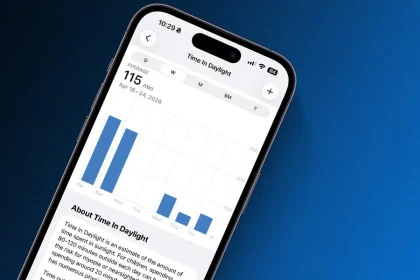 Comment voir lheure a la lumiere du jour sur Apple