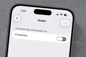 1780955111 Comment activer le mode lecteur dans Safari pour toutes les
